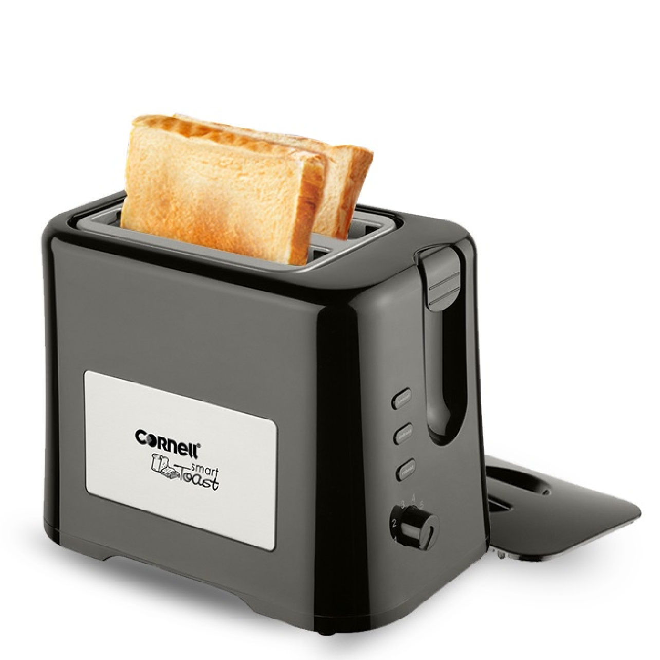 CORNELL Pop Up BREAD TOASTER BLACK CT-EDC2000BK